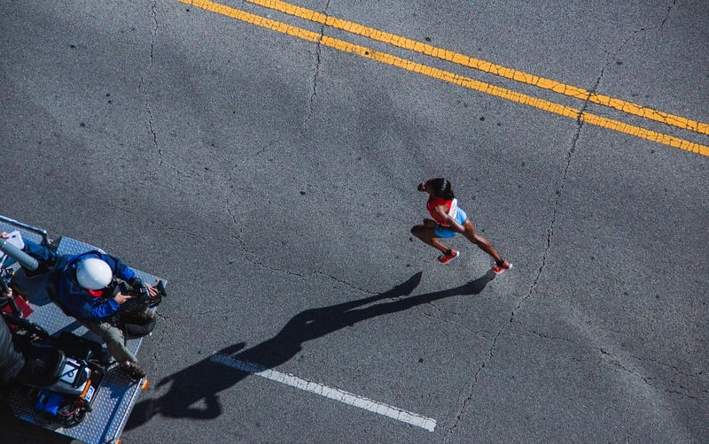 Runner on Track